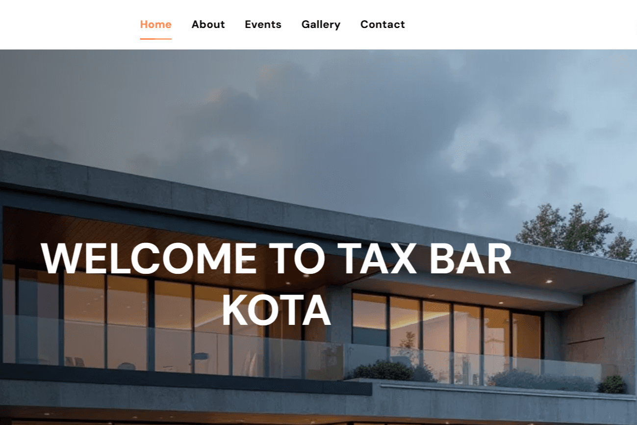 Tax Bar Kota — TBA
